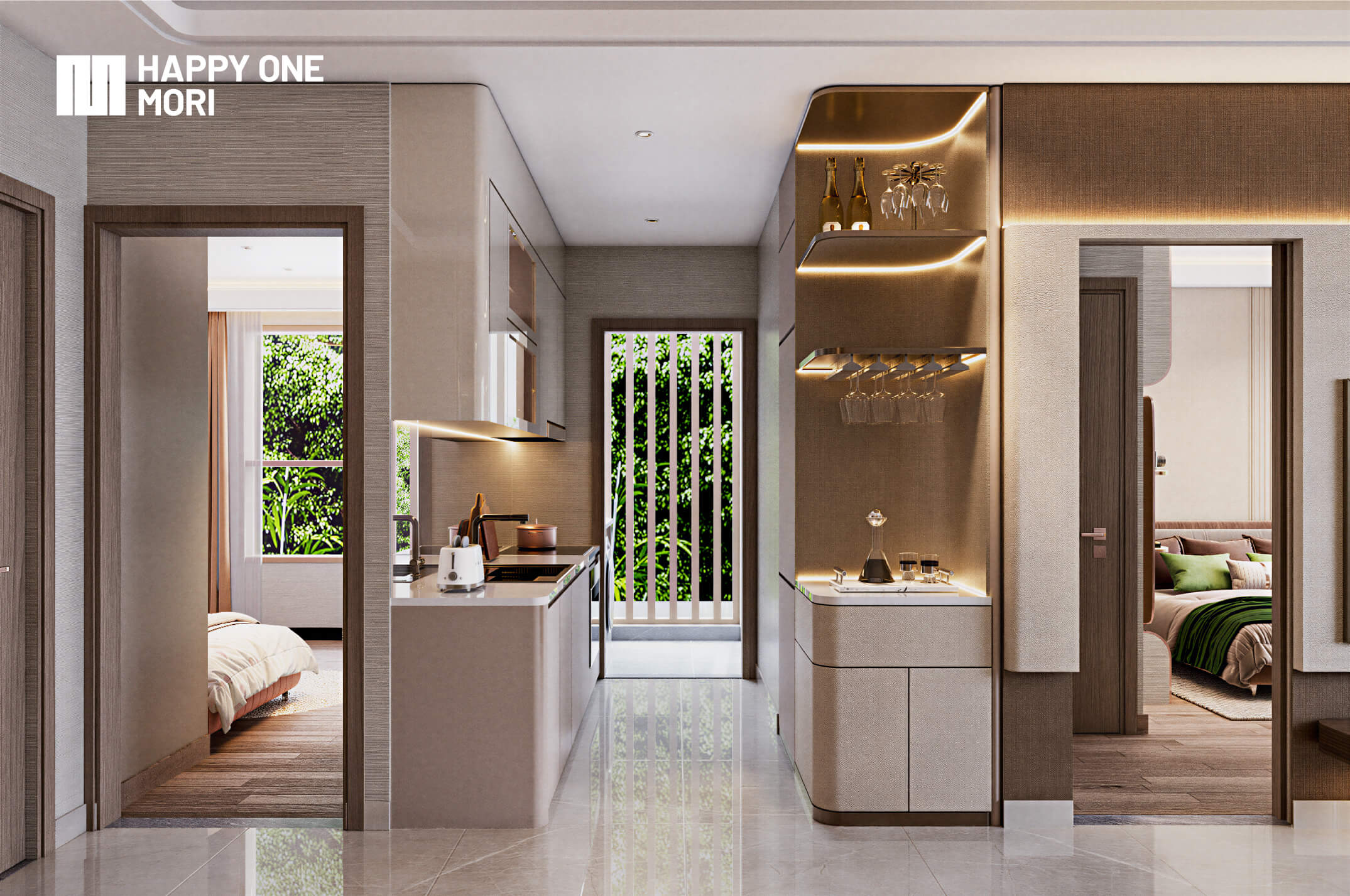 Nhà Mẫu Happy One Mori