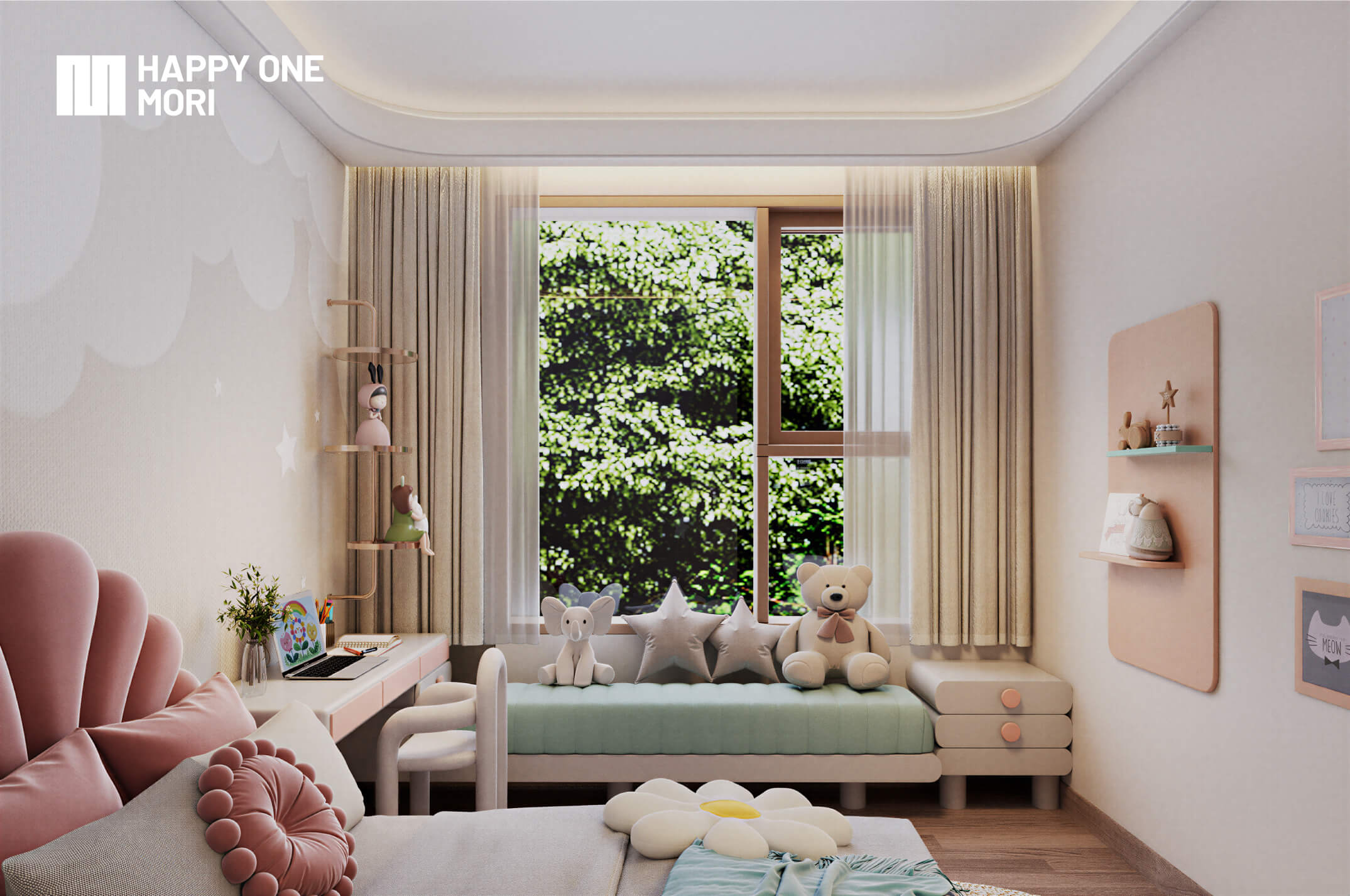 Nhà Mẫu Happy One Mori